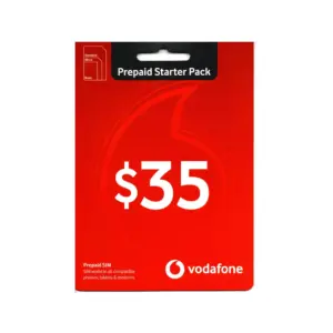 $35 Vodafone Tri Cut Sim Starter Pack