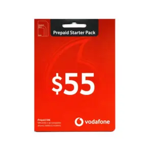 $55 Vodafone Tri Cut Sim Starter Pack